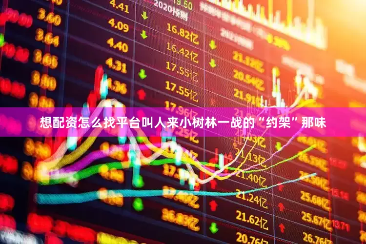 想配资怎么找平台叫人来小树林一战的“约架”那味